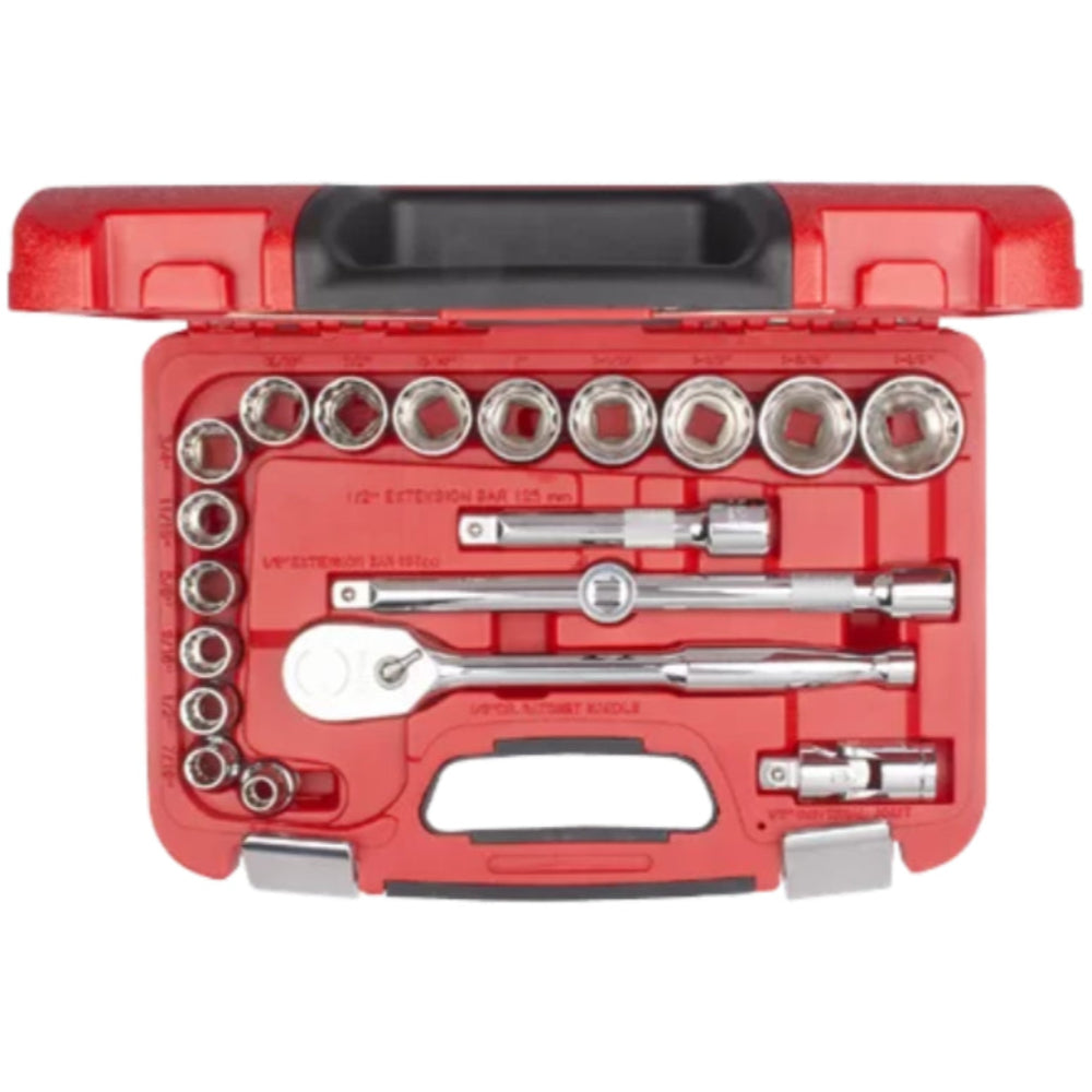 C20A-20PBT  20 Piece 1/2بوصة   Drive Drive 12-Point Socket Set - SAE