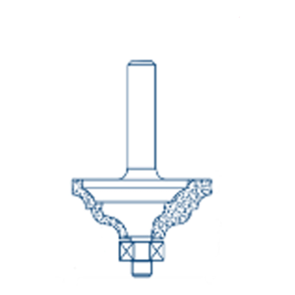 Corner Table Bit-944-041-016-008 بنطة روتر لفة بسنة بجى