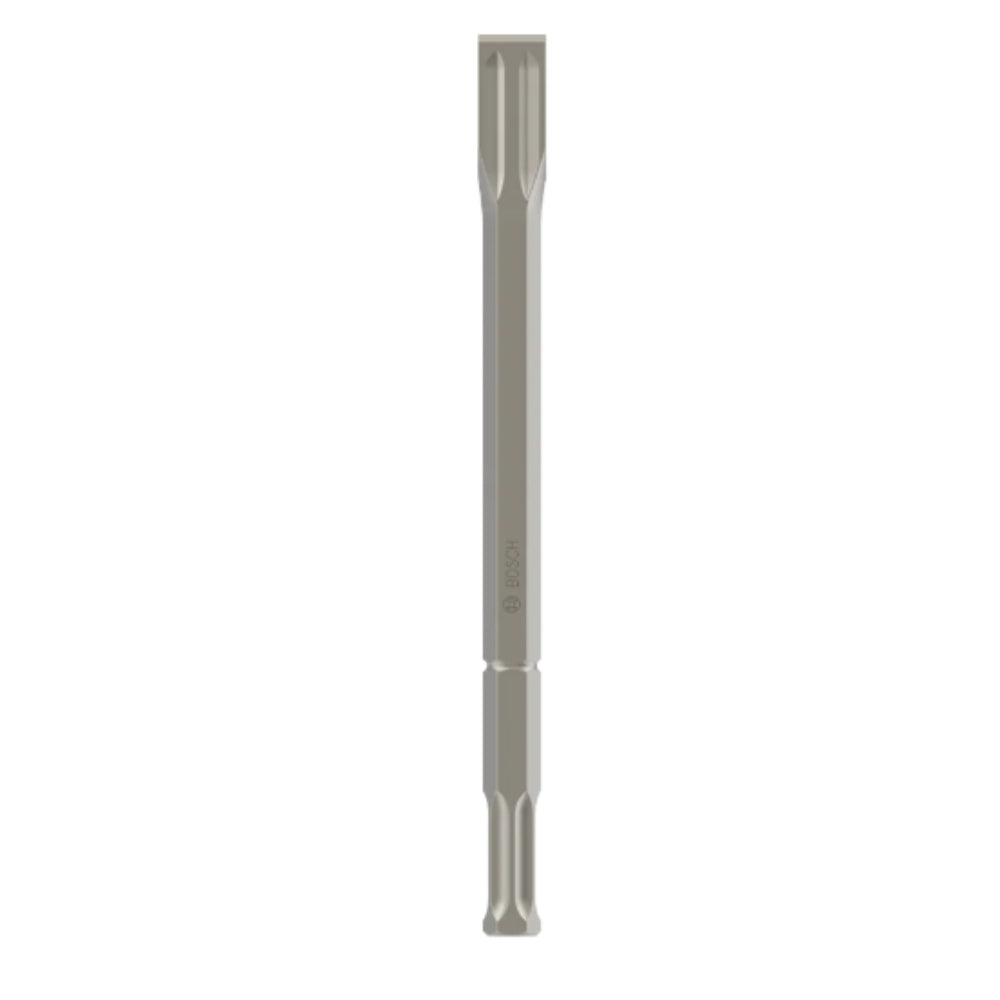2608690621 PRO Hex-5C Flat Chisel 22 mm- 25x400 mm اجنة تكسير مبططة كعب مسدس طول 40 سم