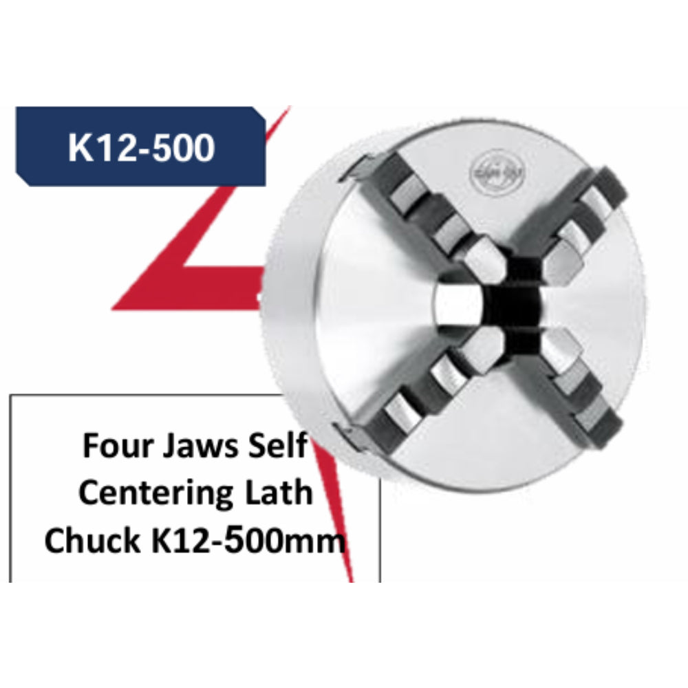 K12-500 ظرف مخرطة 4 لقمة 500 مم