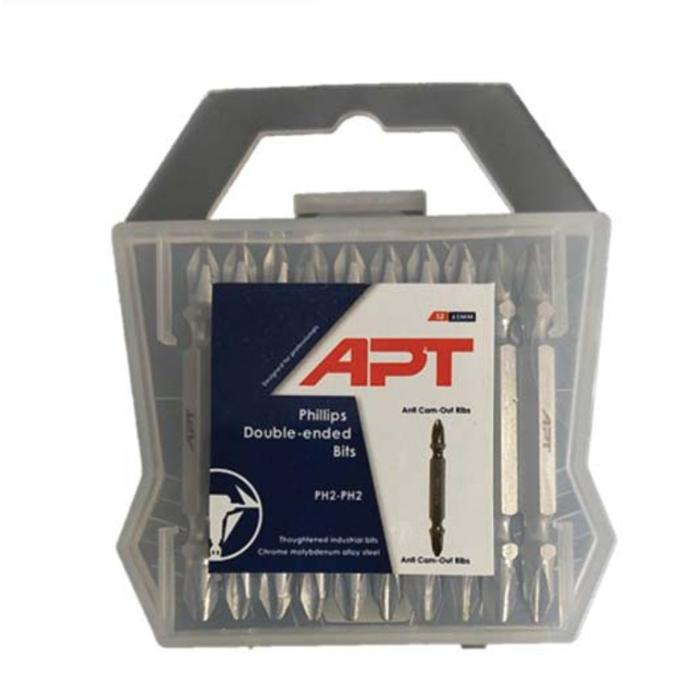 AH2061002115 PH1-SL5 علبة 10 سن مفك عادة صليبة اتجاهين 65 مم