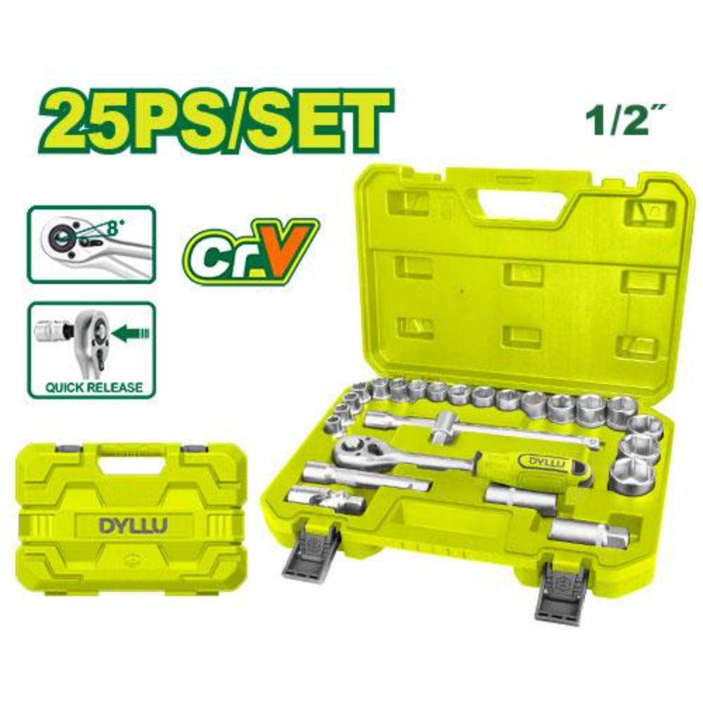 DTST2D25    طقم    سيستيم    25    قطعة        1/2    بوصة