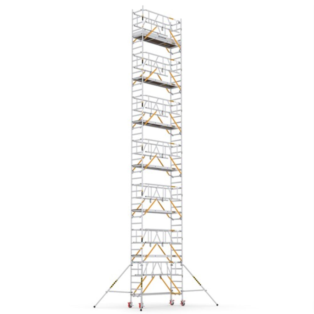 USN1205_SG_(240) UltraTUBE_SN_SG_(240) - PROFESSIONAL ALUMINIUM SCAFFOLDINGS EN 1004  Platform H.   12.05 m.  14.05 m. Working Height  Aluminium Scaffolding