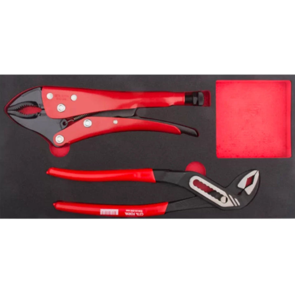 E99-E0502  2 Piece Water Pump and Grip Pliers Set  (in EVA)