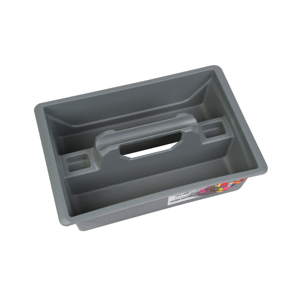 رف بلاستيك مفتوح بيد 16 بوصة لون رصاصي مقاس 280×420×130 مم ماركة مانو صناعة تركي