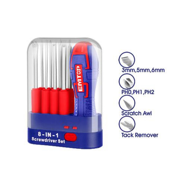 ESDRH0902 طقم سنون مفك 65 مللى 9 قطع