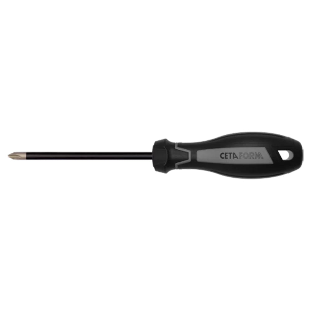 F14D-002-025  C-PLUS Stubby Phillips Screwdrivers ( Diamond Tip ) - PH2x25 mm