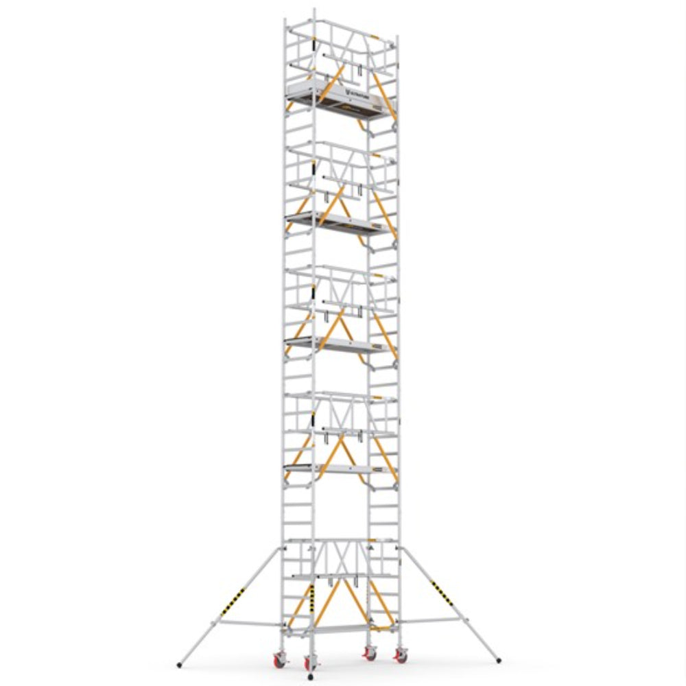 USN895_SG_(180) UltraTUBE_SN_SG_(180) - PROFESSIONAL ALUMINIUM SCAFFOLDINGS EN 1004  Platform H.   8.95 m.  10.95 m. Working Height  Aluminium Scaffolding