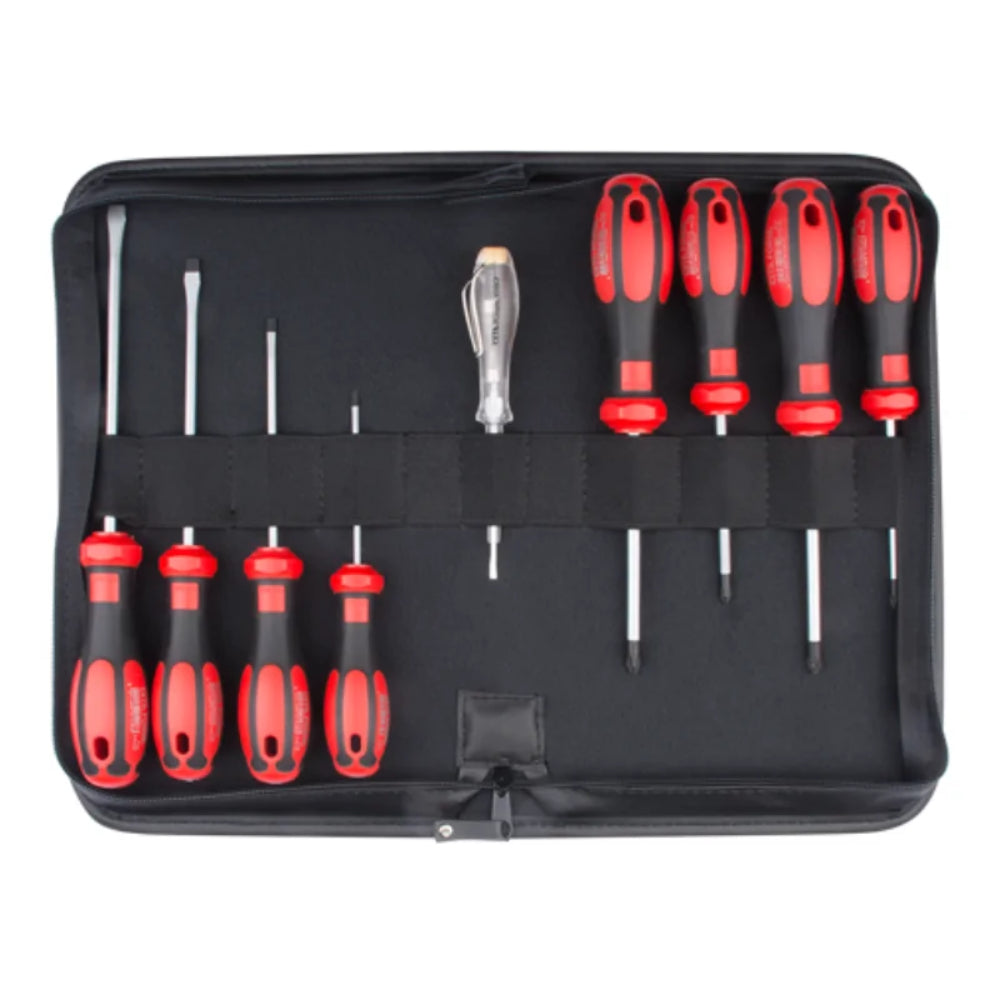 F99-901  9 Piece C-PLUS Screwdriver Set ( in Vinyl Wallet )