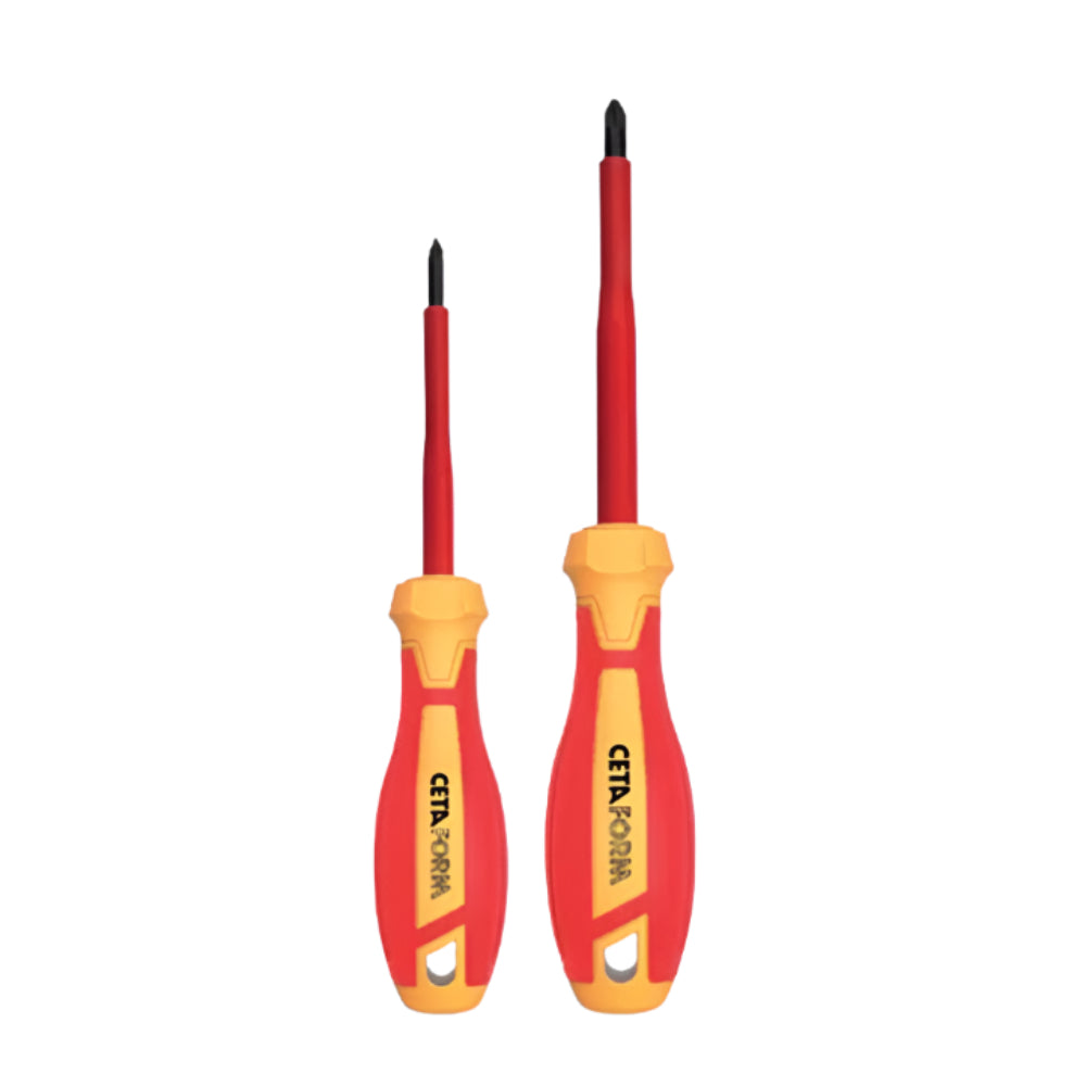 G05-B02  2 Piece C-PLUS 1000V Terminal Screwdriver Set ( VDE )