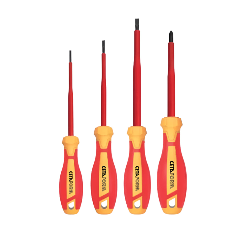 G99-401  4 Piece C-PLUS 1000V Screwdriver Set ( VDE ) Slotted/Phillips