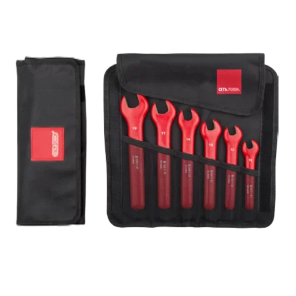 GB09-R06  6 Piece 1000V Open End Wrench Set ( in Roll Pouch )