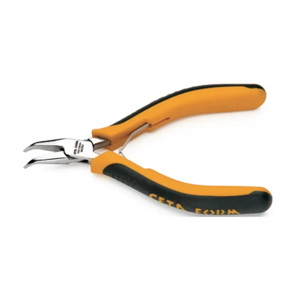 H24-130  C-TRONIC Electronics Bent Needle Nose Pliers- 130 mm
