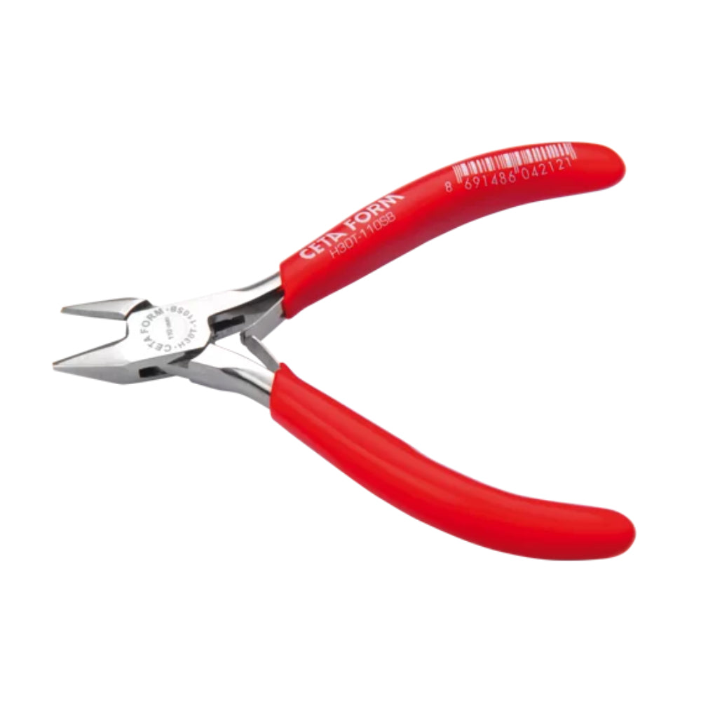 H30T-110SBX  C-TRONIC Electronics Diagonal Cutter ( Tapered Head-Small Bevel ) -110 mm / Display Carded