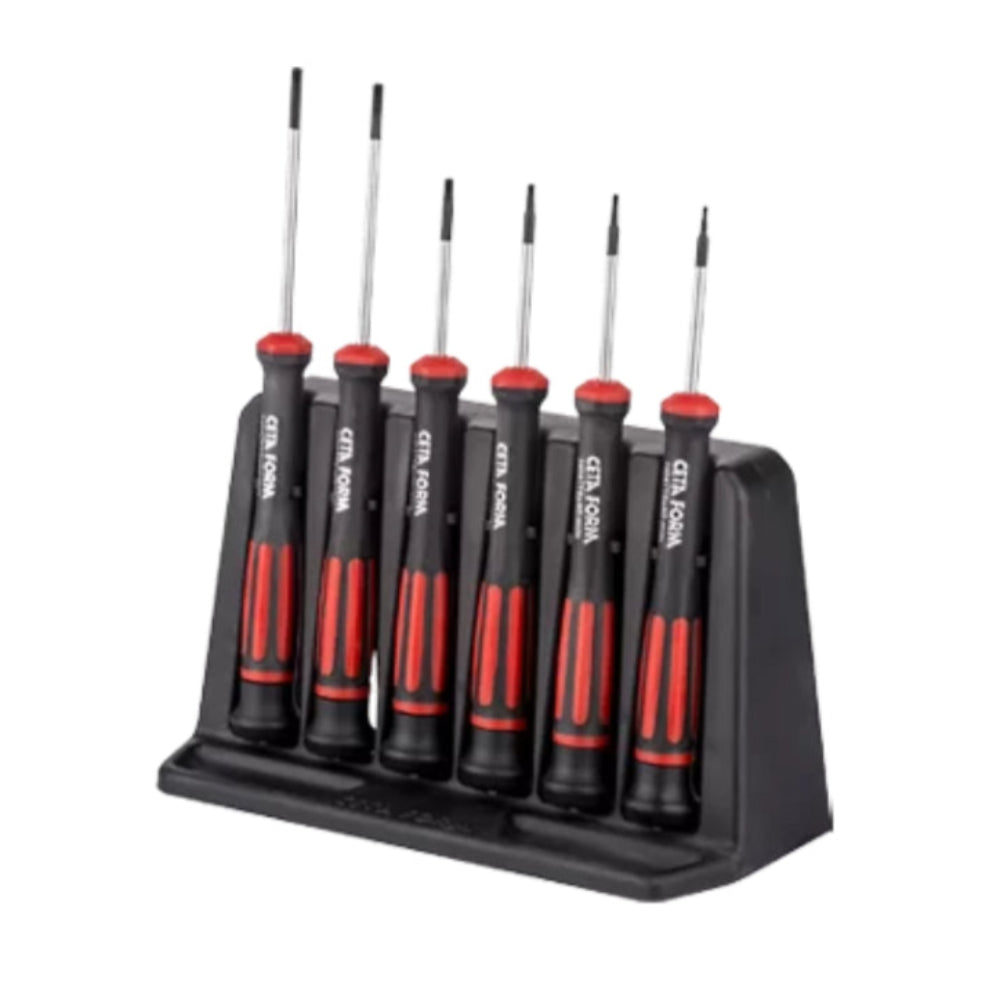 H99-06-06  6 Piece C-TRONIC Electronics Screwdriver Set-Hexogan ( Metric-SAE )