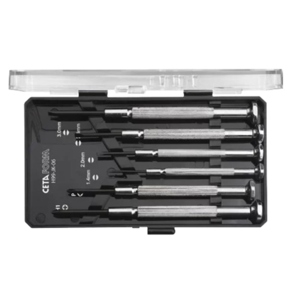 H99-JK-06  6 Piece Jewellers Screwdriver Set