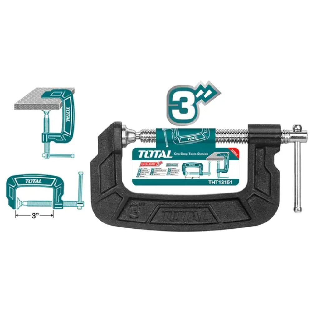 THT13136   توتال c زرجينة فتيل 3" حرف