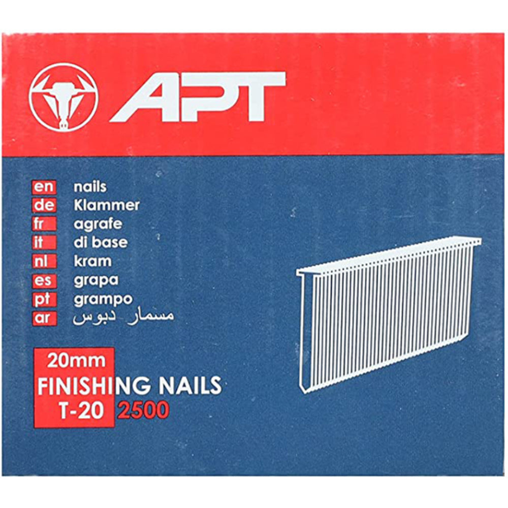 T25  علبة 2500 مسمار مقاس 25 مم