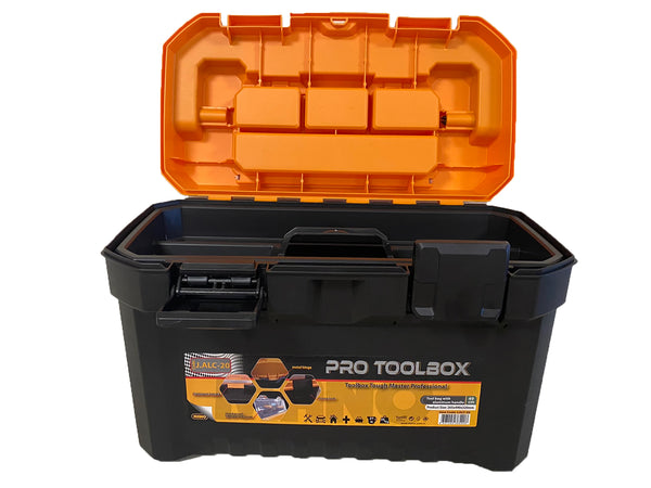 شنطة عدة بلاستيك بروفيشنال بيد الومنيوم 20 بوصة مقاس 267×490×280 مم ماركة مانو صناعة تركي