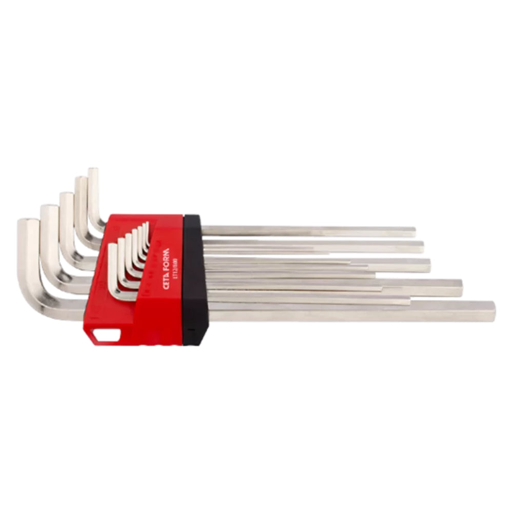 LT12/800 12 Piece Hexagon L Key Set ( Long Arm - İn Plastic Clips )