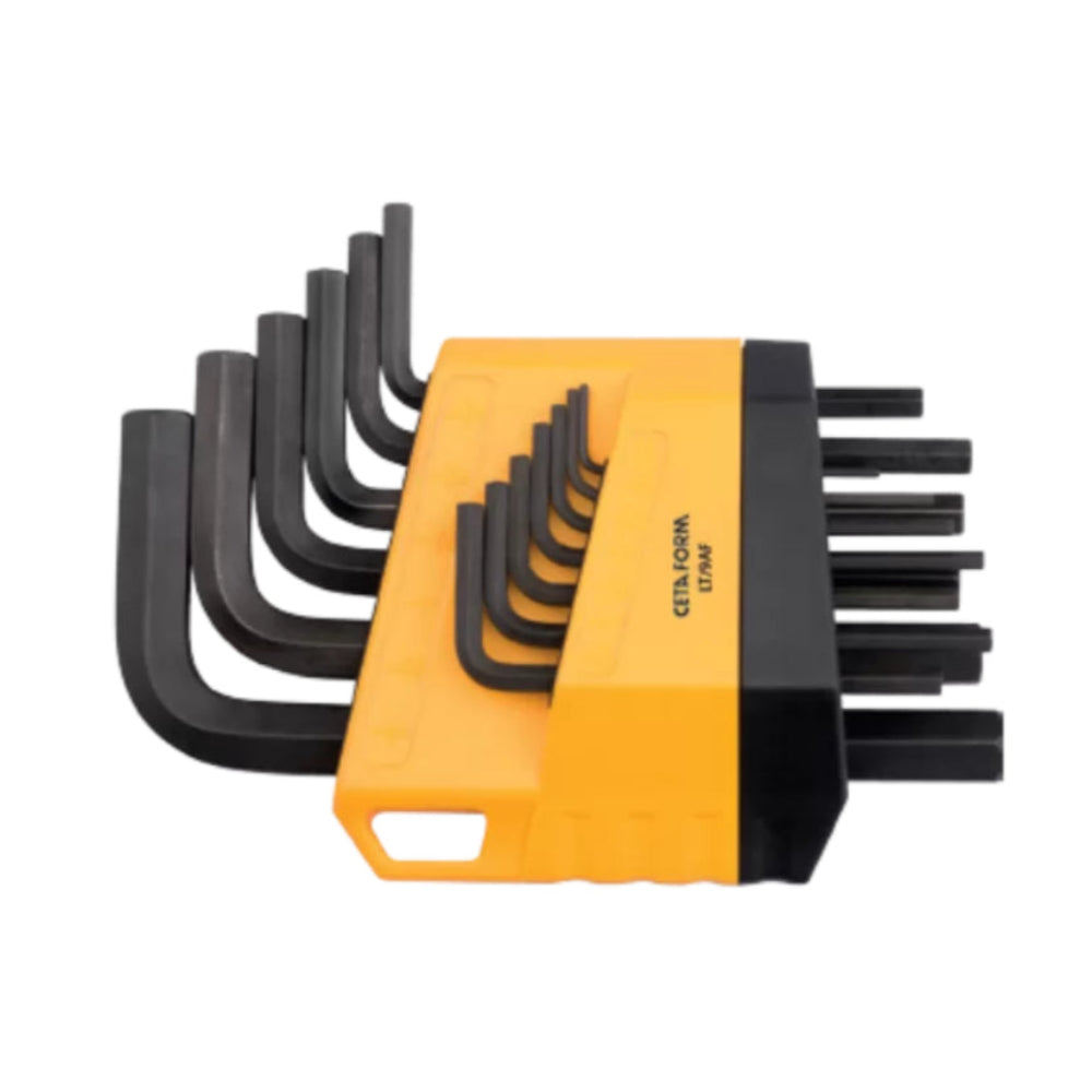 LT/13AF 13 Piece Hexagon L Key Set ( Short Arm ) - SAE