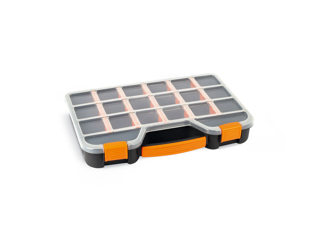 حافظة ادوات بلاستيك 18 بوصة مقاس 420×305×61 مم ماركة مانو صناعة تركي