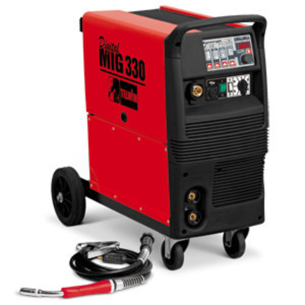 DIGITALMIG 330 SYNERGIC 820030 CO2 ماكينه  لحام ديجيتال 3 فاز 1.2 مم 320 امبير