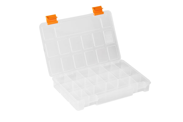 حافظة ادوات بلاستيك شفاف 9 بوصة مقاس 230×150×33 مم ماركة مانو صناعة تركي