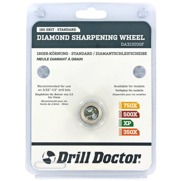 Drill Doctor DA31320GF 180 عجلة شحذ الماس خشانة