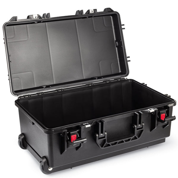 شنطة بلاستيك صلبة شديدة التحمل، مقاومة للماء والغبار، تتحمل درجات حرارة من ‎-20°C‎ حتى ‎+60°C‎، مناسبة للنقل الجوي،  ومناسبة لحماية المعدات الحساسة – موديل SPECTA. SPC-1520 مقاس 567×356×243مم  ماركة مانو صناعة تركي