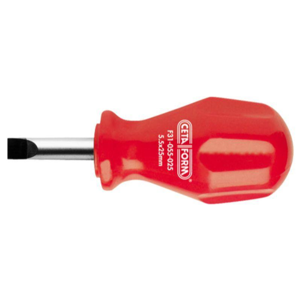 4100/TP65M  TOREX Stubby Slotted Screwdriver- 6.5x25 mm
