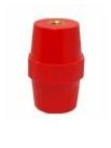 ELECTRICAL INSULATOR DRUM RED POLY DMC M6 X 30 (D04-6) M6X12- BELOW 3.3 KV