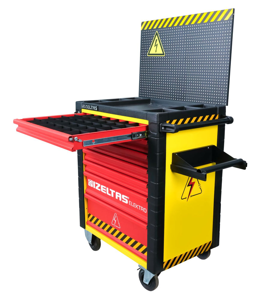 ترولى عدة كهرباء معزول  94 قطعة - 7 درج