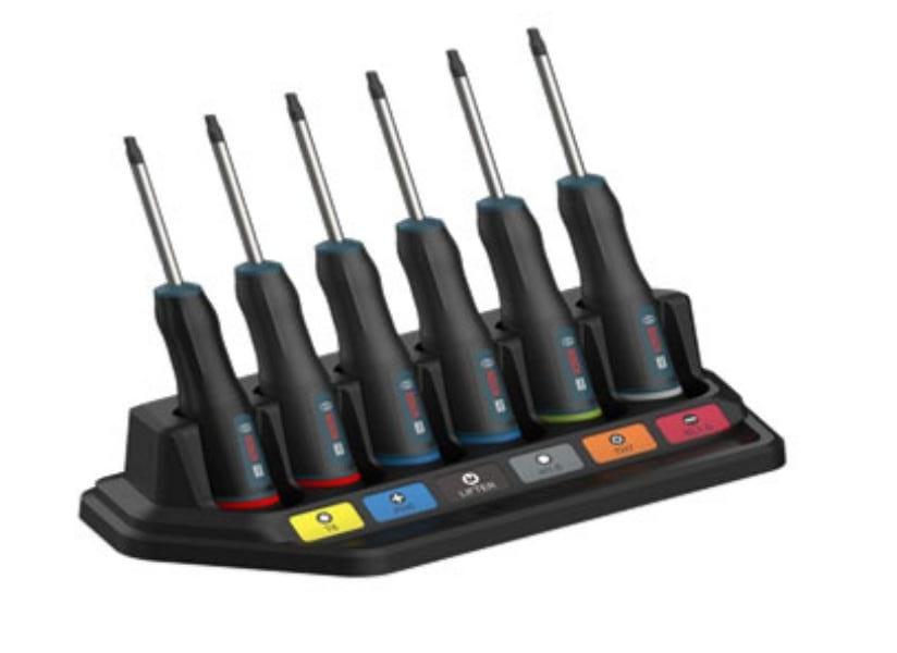 PRO Screwdriver Set PZ/SL 6 Pcs