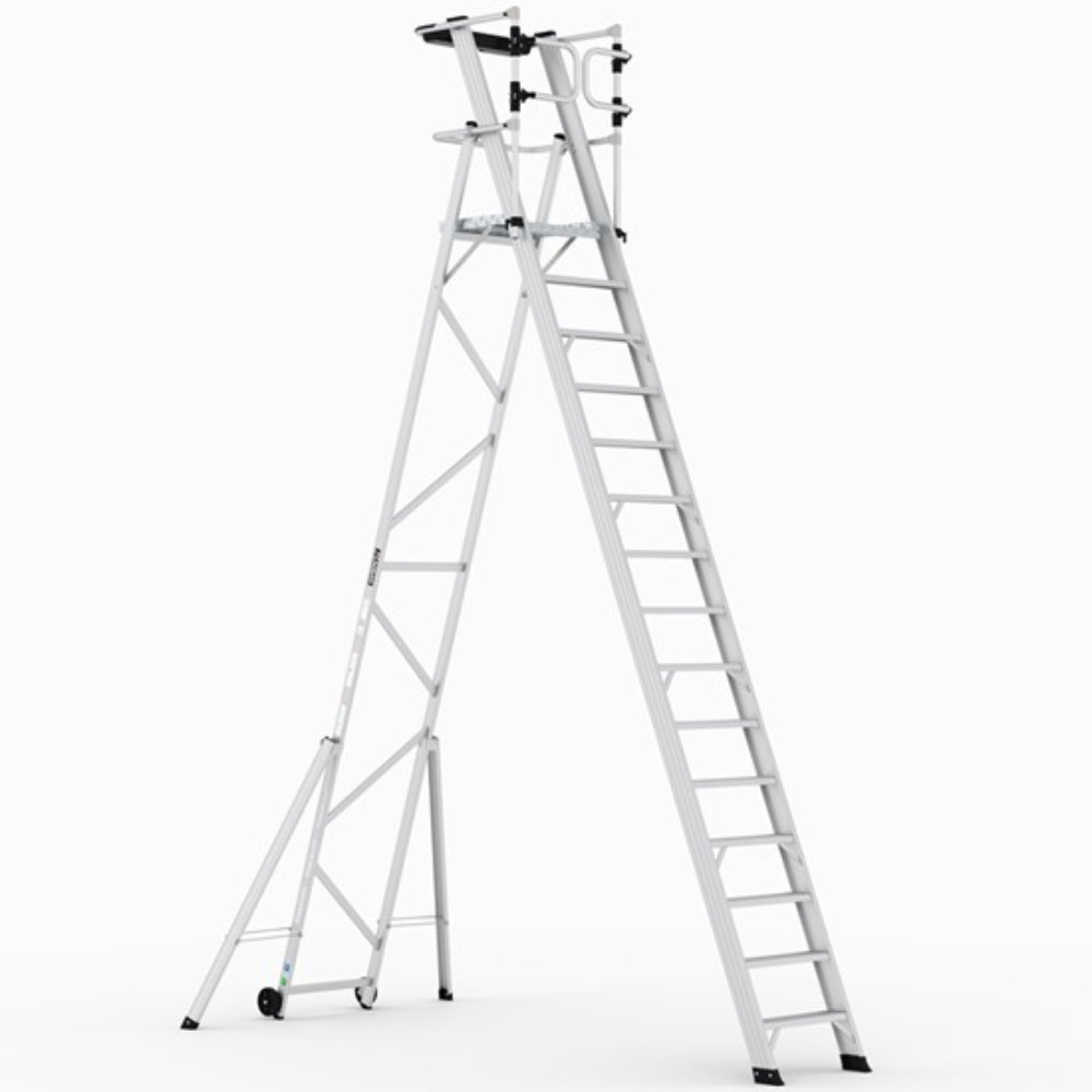 KEY-PRO FOLDING PLATFORM LADDERS  STEP   14+1   Folding Platform Ladder