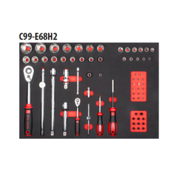 A50TK-121 121 Piece JUNIOR General Purpose Tool Kit ( Contents Only)