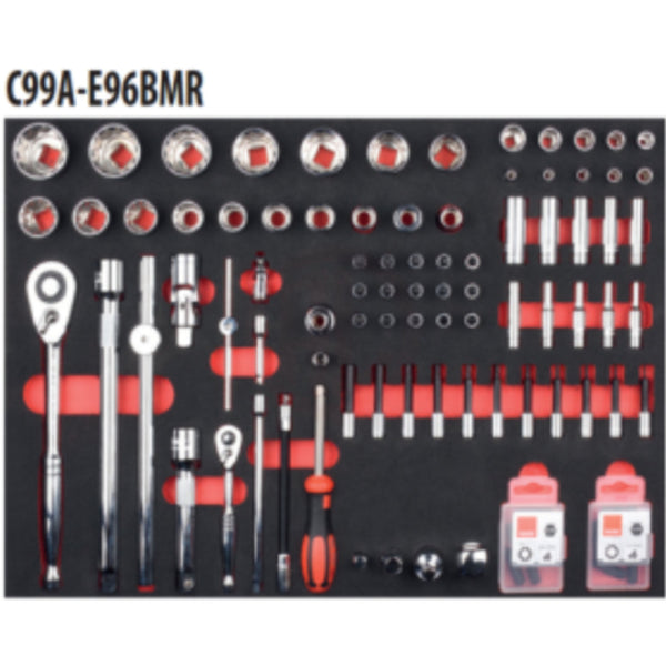 A50TK-230  230 Piece MIDI- SAE General Purpose Tool Kit ( Contents Only)