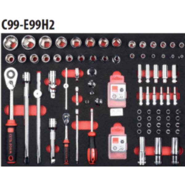 A50TK-232/1  232 Piece MIDI-1 General Purpose Tool Kit ( Contents Only)