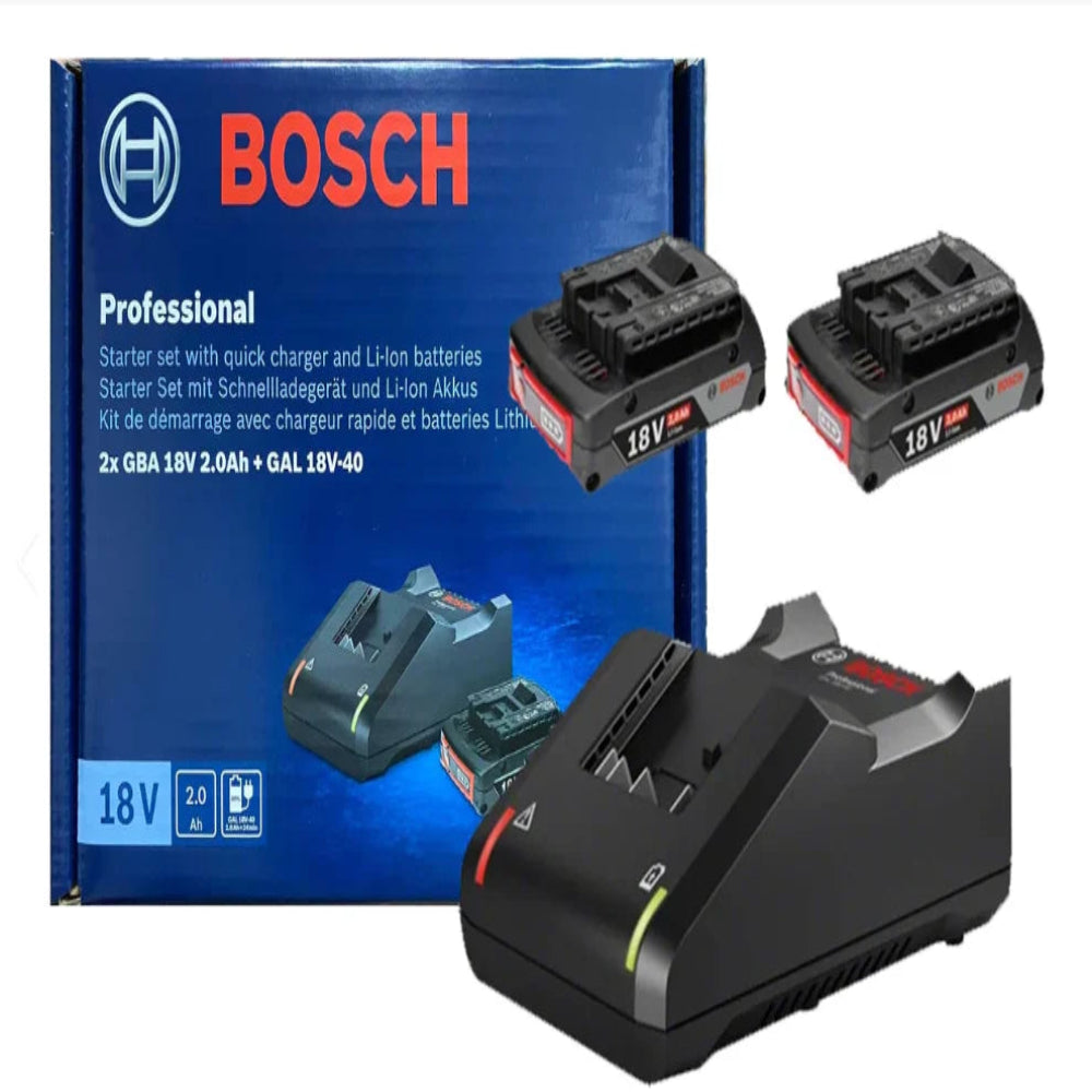 1600A03C0S Start Kit 2 bat 2Ah -GAL 18V-20  كيت شاحن - 2 بطاريه 2 امبير