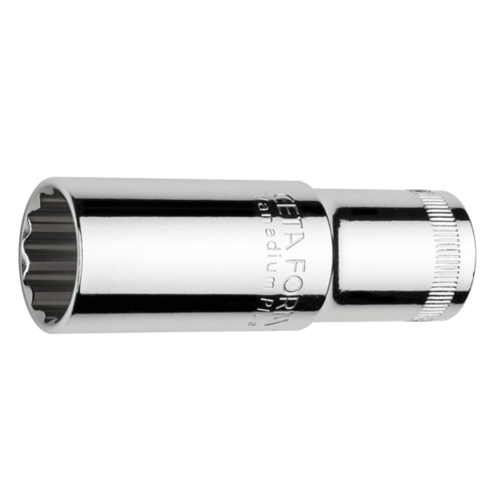 C04-B13X 1/4" Drive 12-Point Deep Socket - 13 mm / Display Carded