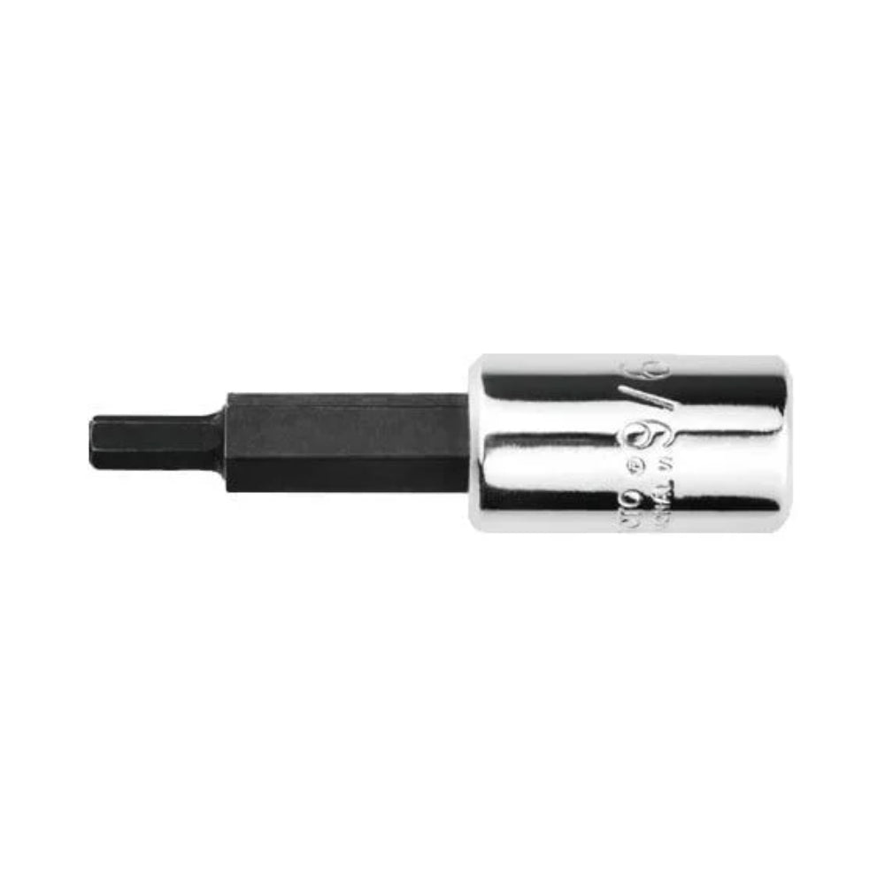 C08AS-H0108 1/4" Drive Hexagon Socket Bit - 1/8"