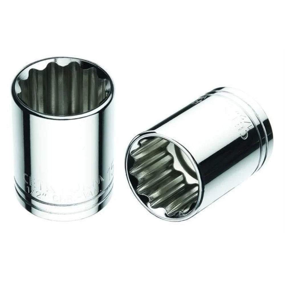 C22-B28X  1/2بوصة  Drive 12-Point Socket - 28 mm / Display Carded