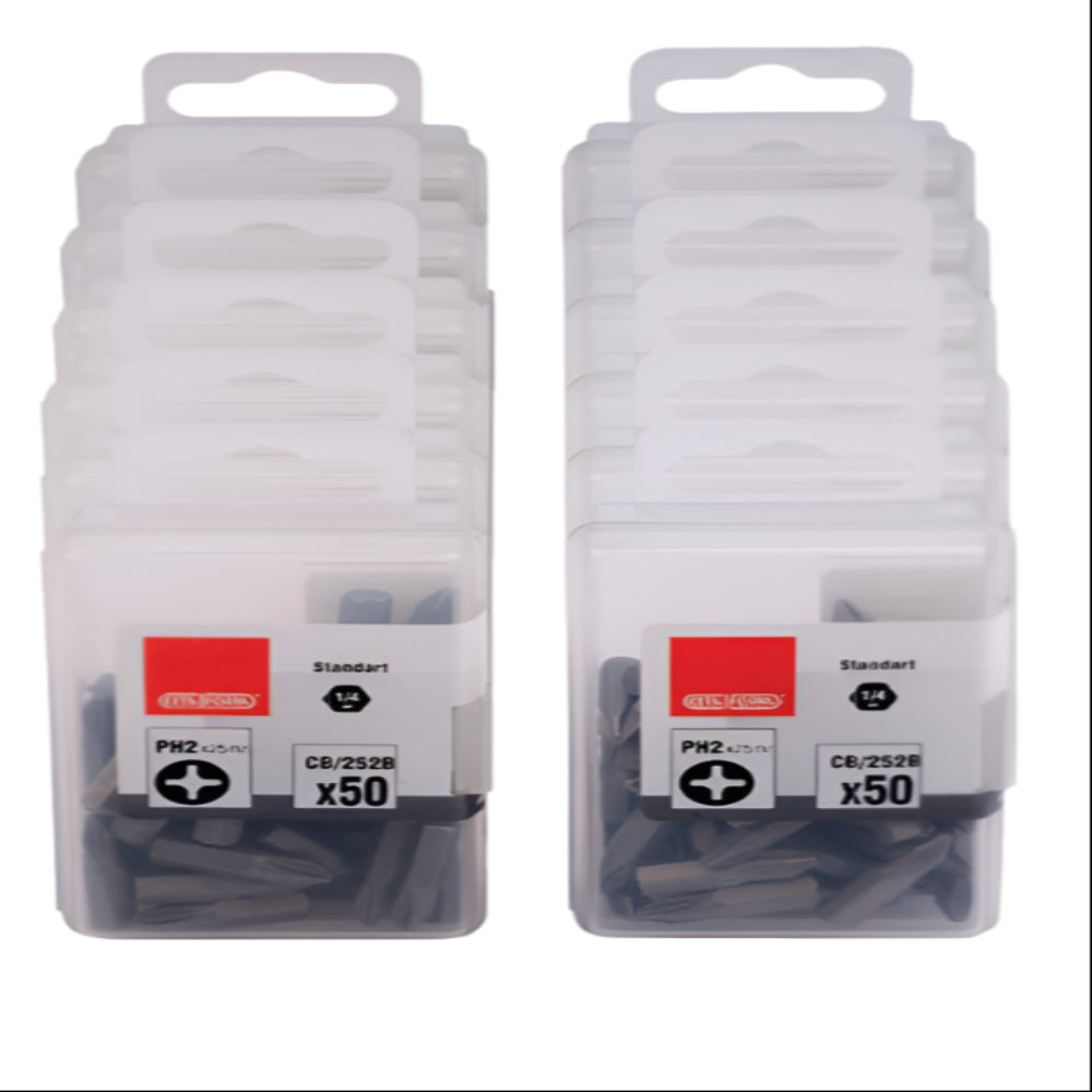 CB/492BD  500 Piece Phillips Bit Wholesale Package - CB/492B  PH2