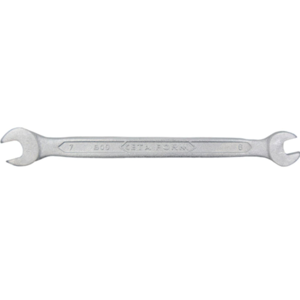 B09-0607X  Double Open End Wrench ( Long Type ) - 6x7 mm / Display Carded