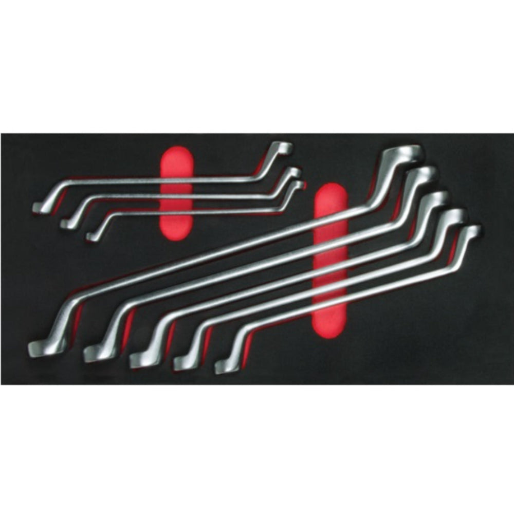 B14-E08  8 Piece Double Ring End Wrench Set ( in EVA)