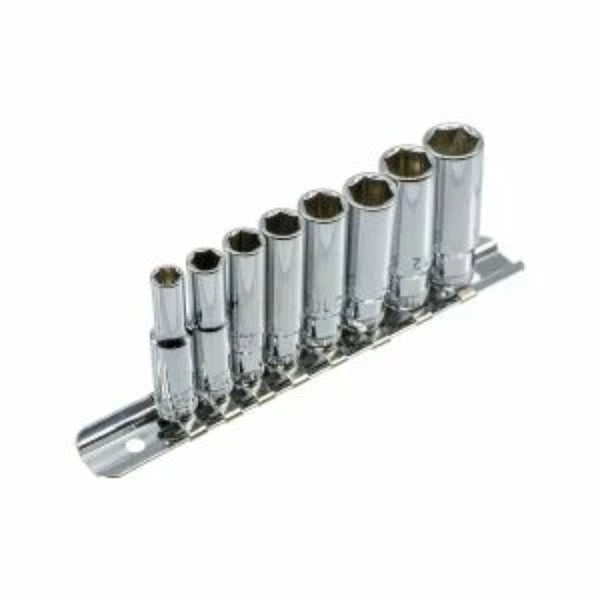 طقم لقم ١/٤ بوصة طويلة مسدسة ٨ قطعة كيتافورم تركي  C04-RH08