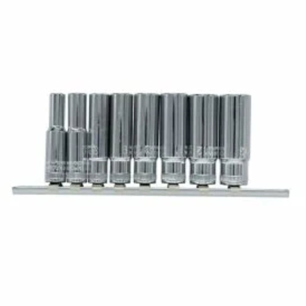 طقم لقم ١/٤ بوصة طويلة مسدسة ٨ قطعة كيتافورم تركي  C04-RH08