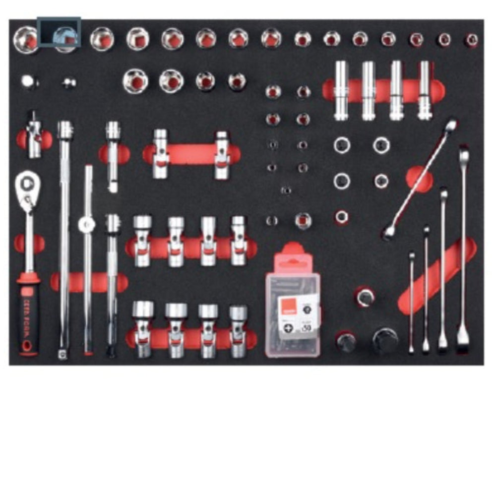 C99-E79H2  79 Piece 3/8" Drive Socket and TORX Tool Set ( in EVA )