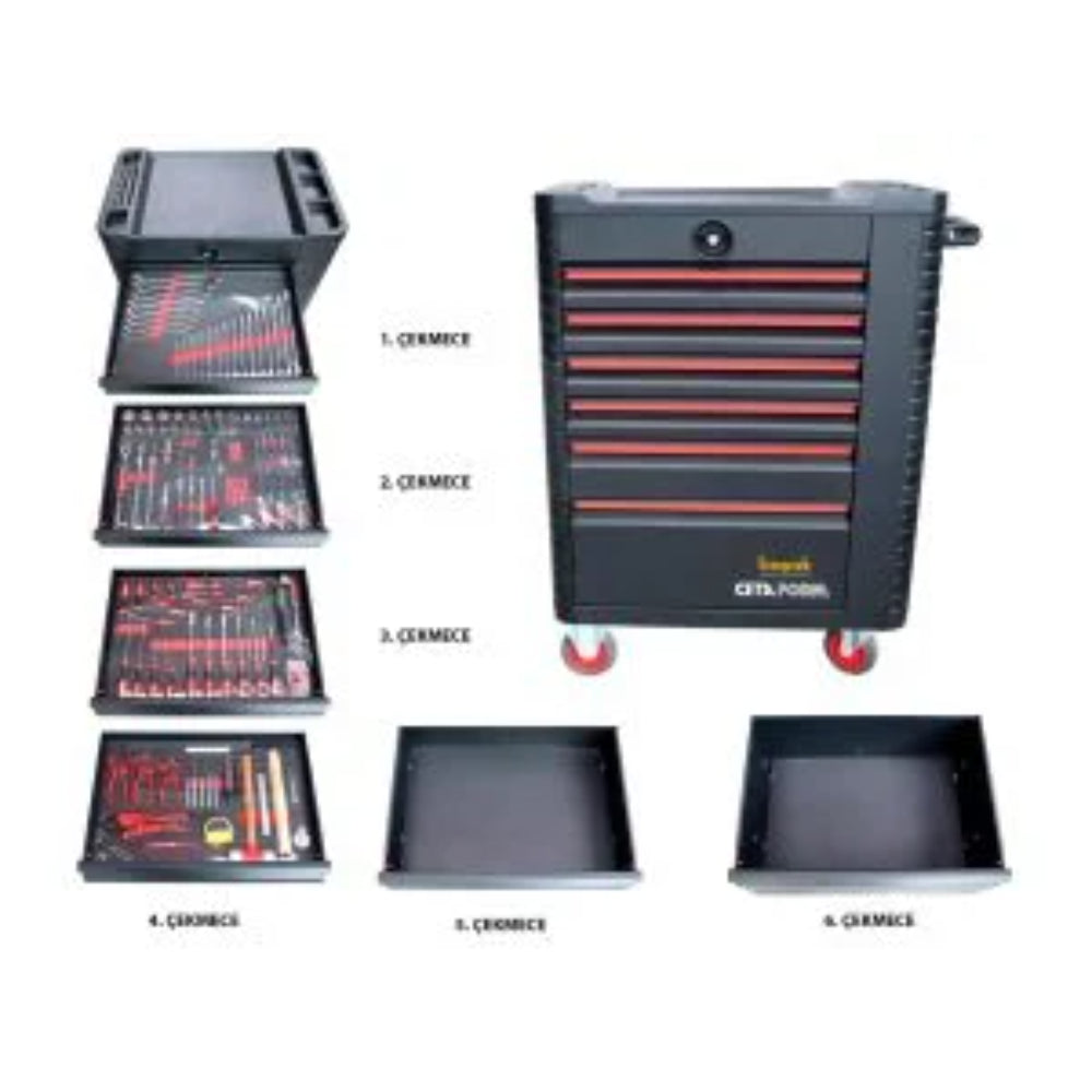 A50TK-232/2A01M  232 Piece MIDI-2 General Purpose Tool Kit ( in A01M-06)