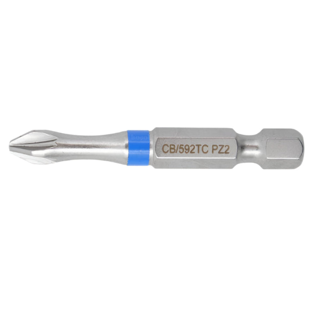 CB/593TC 1/4" Pozidriv Power Bit ( Color Coded ) - PZ3x50 mm